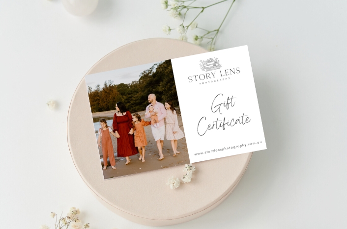Story Lens Photography Gift Certificate for Mother's Day